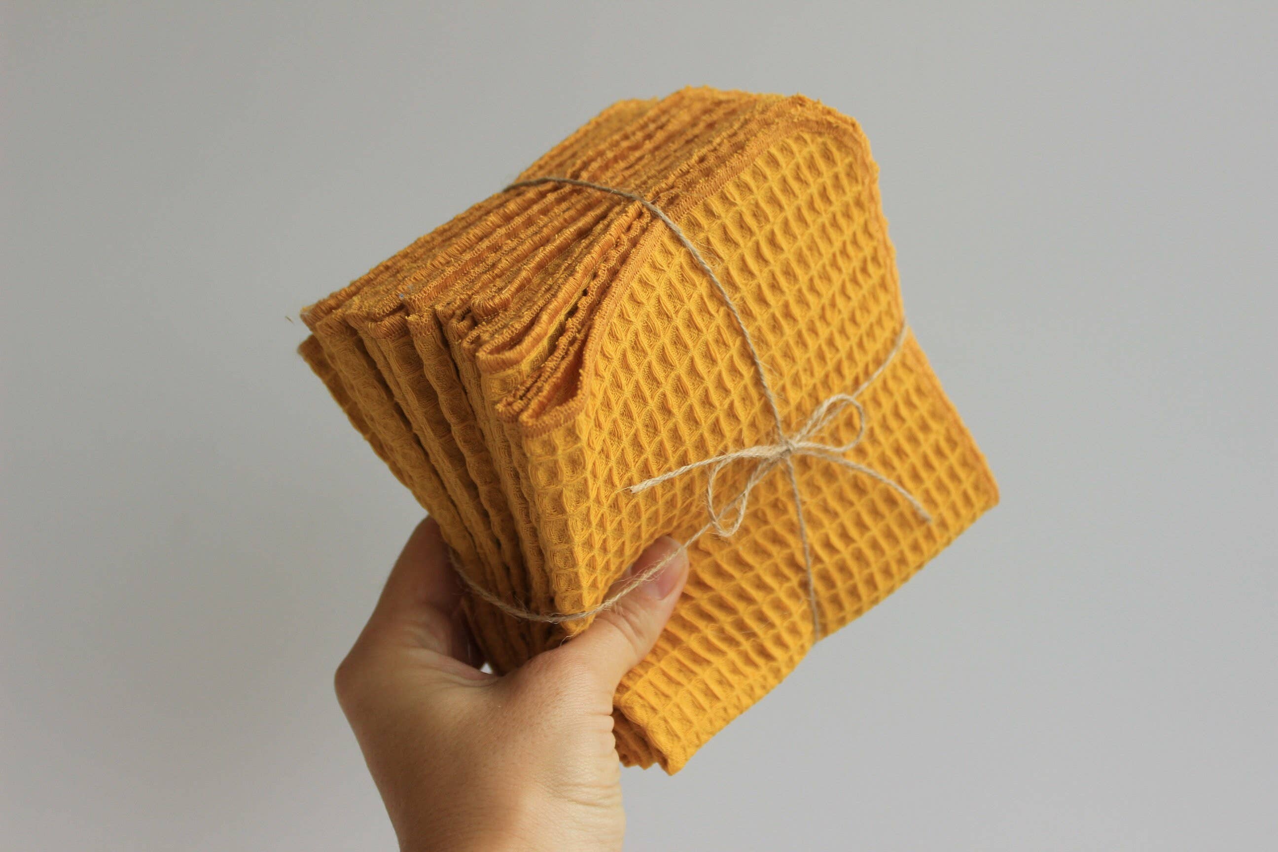 Bloom Pads – Engroshandel Køkkenhåndklæde – Små vaffel håndklæder 5-pak, køkkenklude/ vælg farve9