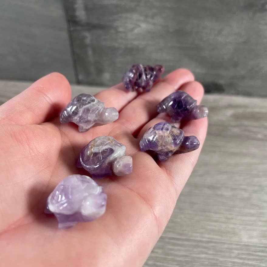 Keystone Crystals - Wholesale Spiritual Stone/Crystal - Small Gemstone Turtle Figurine – Crystal Turtles7