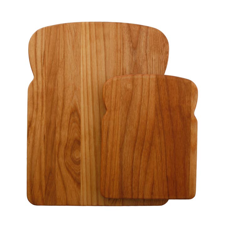 Out of the Woods of Oregon - Wholesale Cutting Board - Bread Slice Cutting and Serving Board0