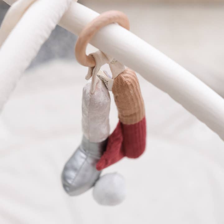 LITTLE GOLFER // Handheld Baby Rattle for wholesale by Little Lamb Kind