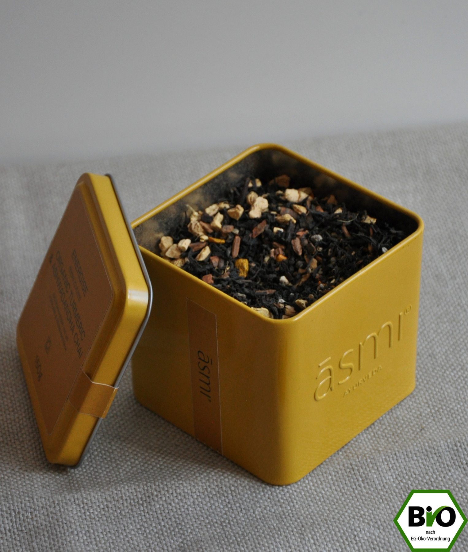 Asmi Ayurveda, a brand of Tritha GmbH - Wholesale Loose Tea - ENERGISE TEA BOX 150g4