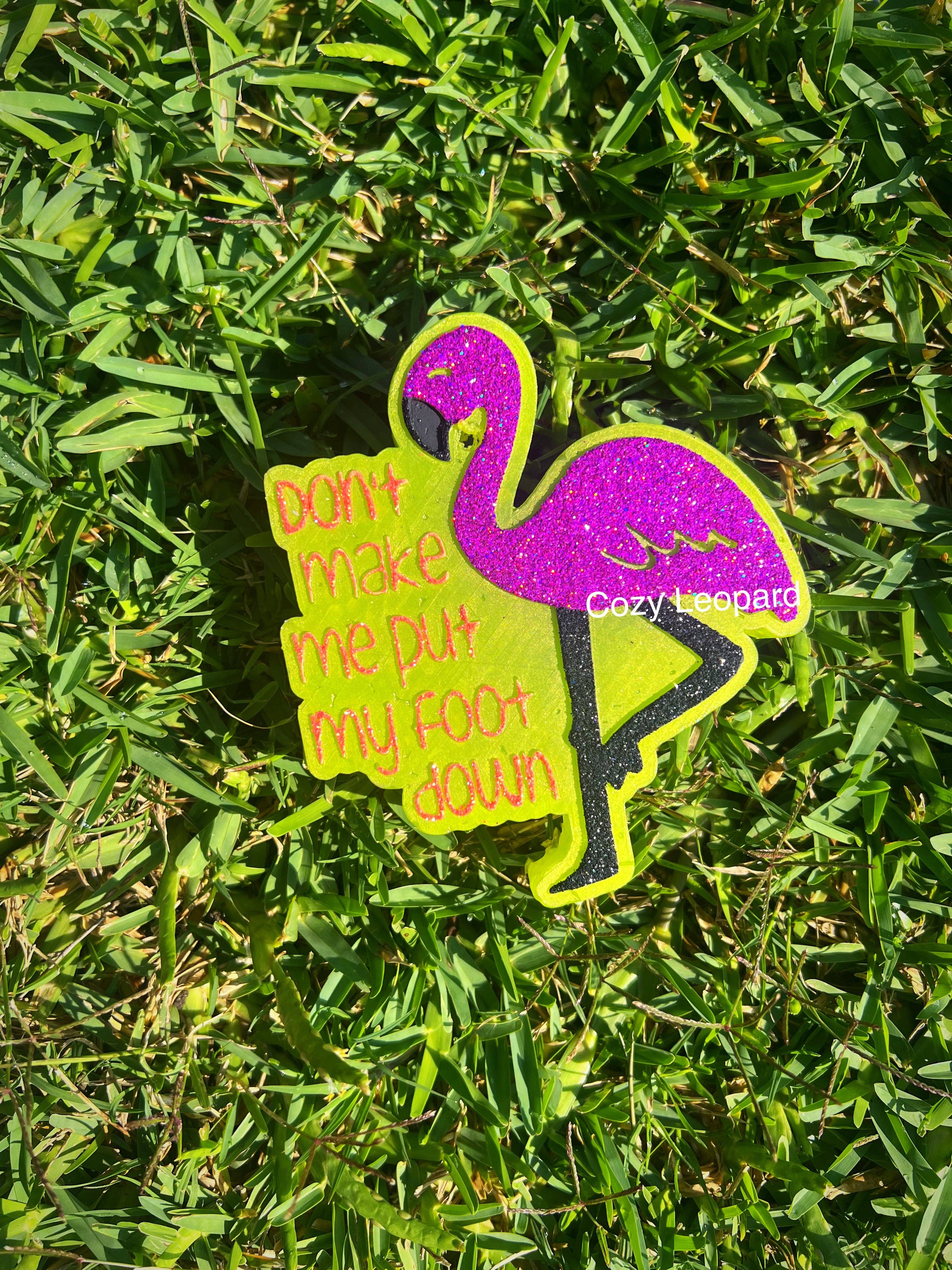 Cozy Leopard Boutique - Wholesale Car Freshener - Women's - Don’t Make Me Put My Foot Down Car Freshie4