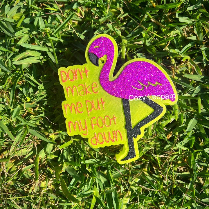 Cozy Leopard Boutique - Wholesale Car Freshener - Women's - Don’t Make Me Put My Foot Down Car Freshie4