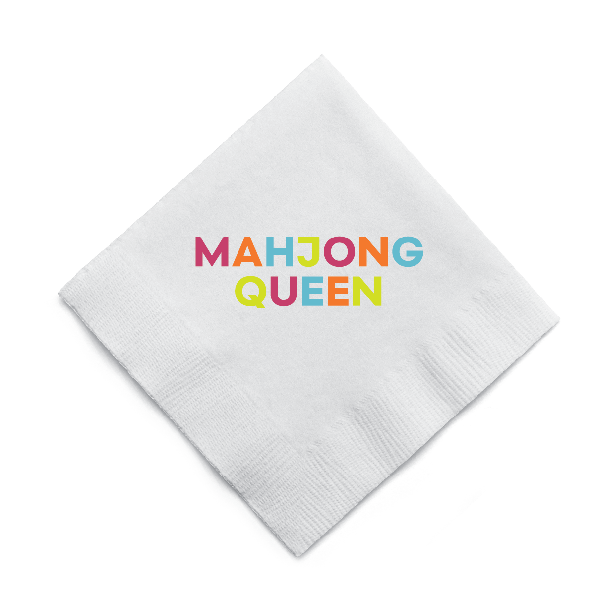 MADdesign - Wholesale Disposable Napkin - Mahjong Queen Cocktail Napkins0