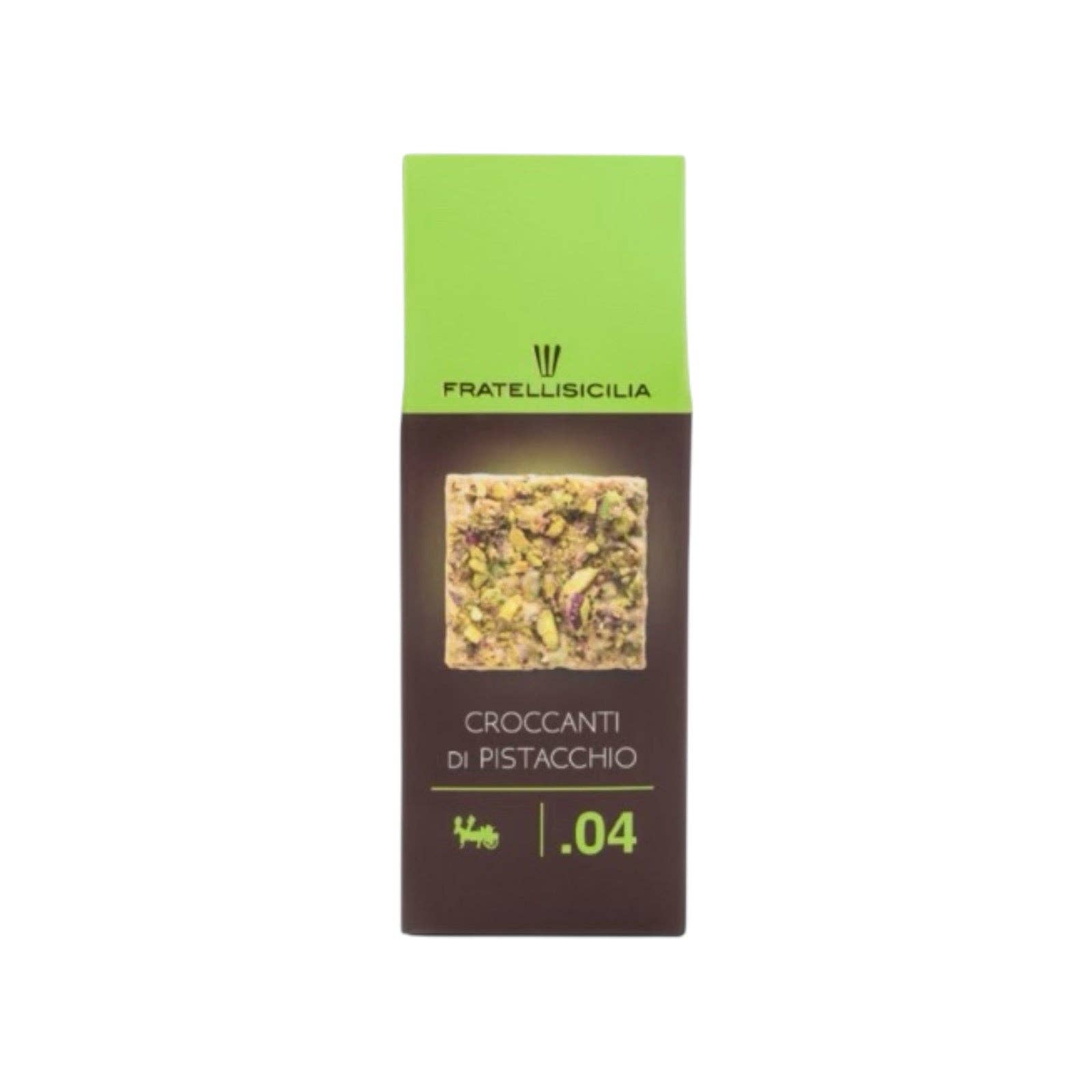 Made in eatalia - Wholesale Nuts - Fratelli Sicilia Croccanti di pistacchio Pistachio Brittle 100g0