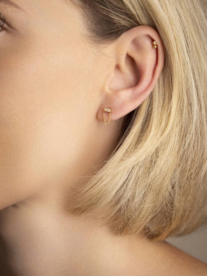 BARNABE pair of earrings for wholesale by April Please