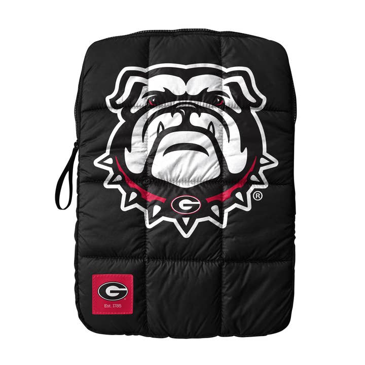 NCAA Georgia Bulldogs Puffer Laptop Sleeve for wholesale by Prime Brands Group