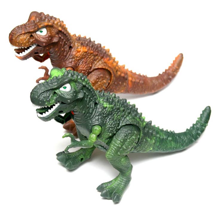 JSBlueRidge Toys – wholesale Figurleksak - Barn – Gående & Lysande T-Rex Dino Leksaker för Barn - Blandade