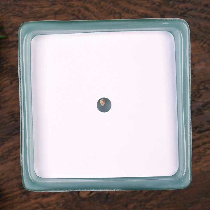 Square Blank Candle Dust Covers for cotton wick for wholesale by Fernery Designs