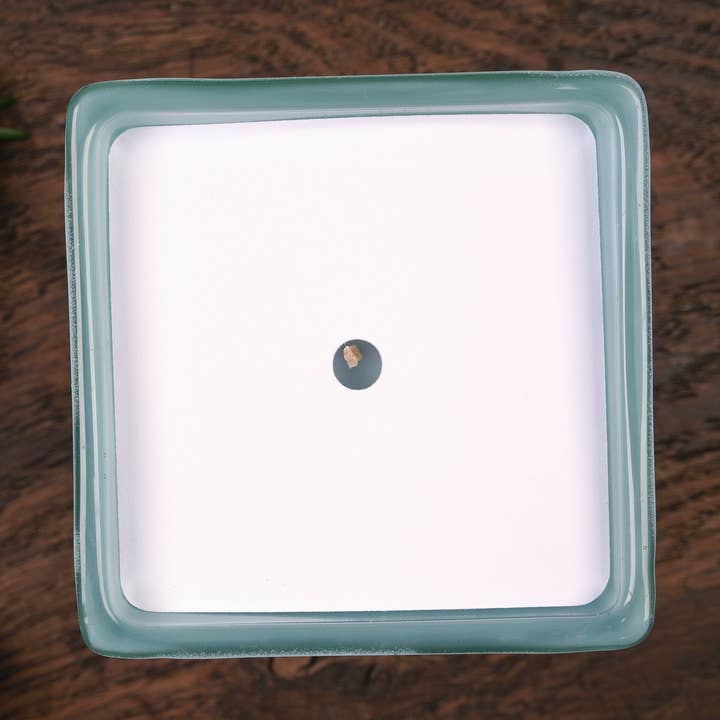 Square Blank Candle Dust Covers for cotton wick for wholesale by Fernery Designs