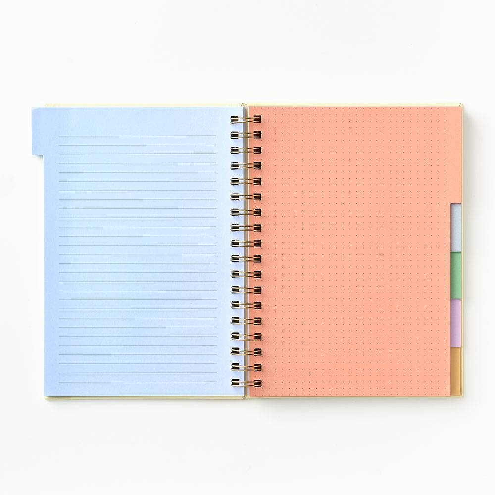 Paper Source Wholesale - Wholesale Notebook - Botanical Spiral Notebook3