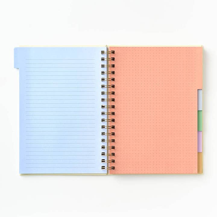Paper Source Wholesale - Wholesale Notebook - Botanical Spiral Notebook3