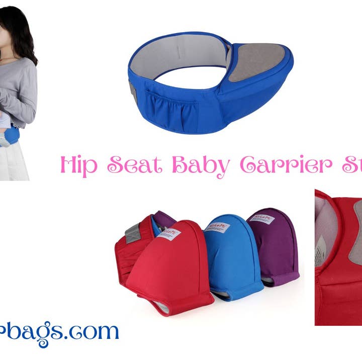 Mix Match colors Baby Holding Seat Carrier with Pockets - Baby Shower Gifts for wholesale on Faire10