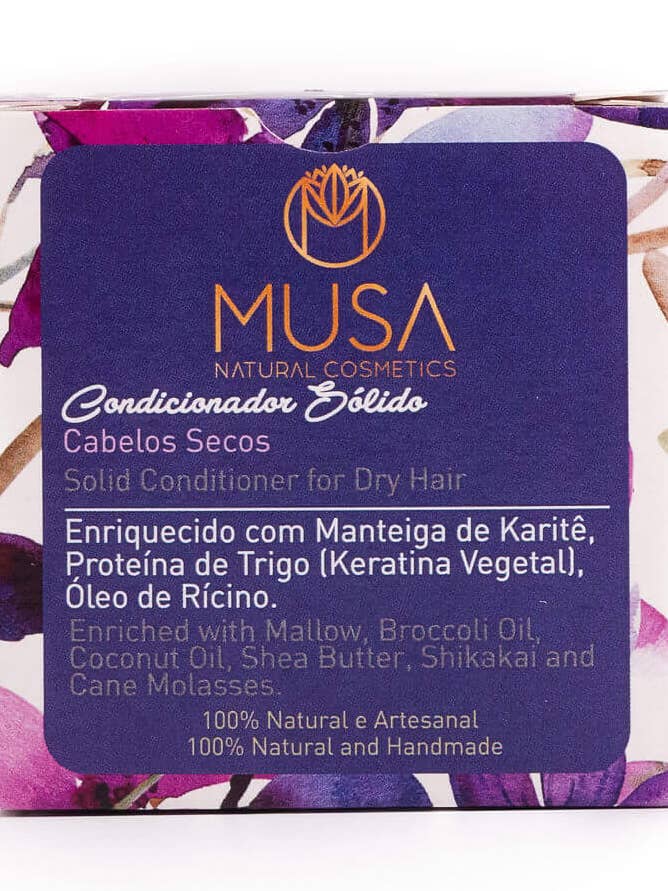 Solid Conditioner Dry Hair for wholesale by MUSA Natural Cosmetics