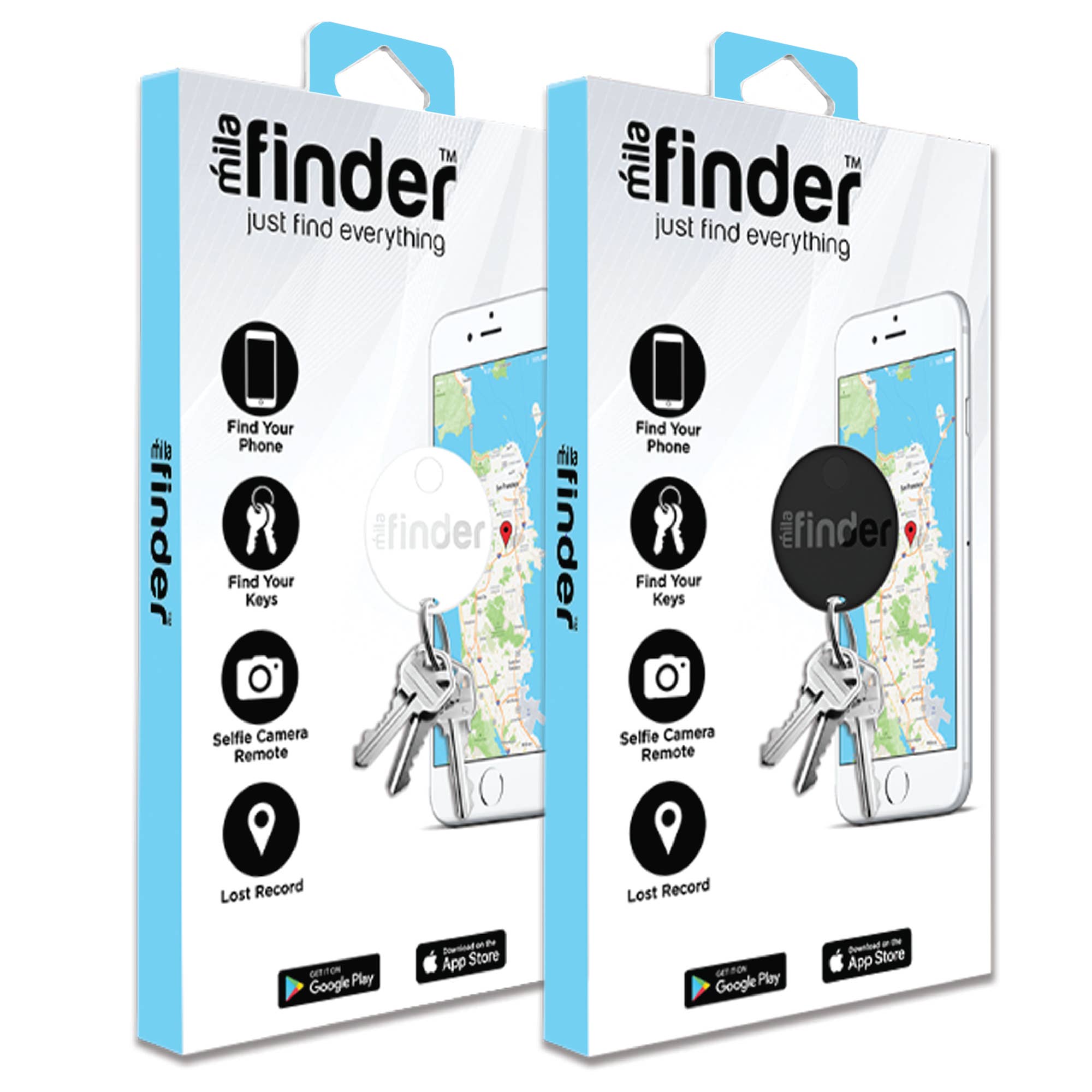 Mila Wholesale - Vente Présentoir – accessoires - Pack de localisateurs Bluetooth® Mila Finder avec présentoir offert8