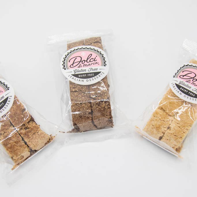Dolci di Maria - Wholesale Cookie - Gluten Free Biscotti Single Serve - Chocolate Chocolate Chip4