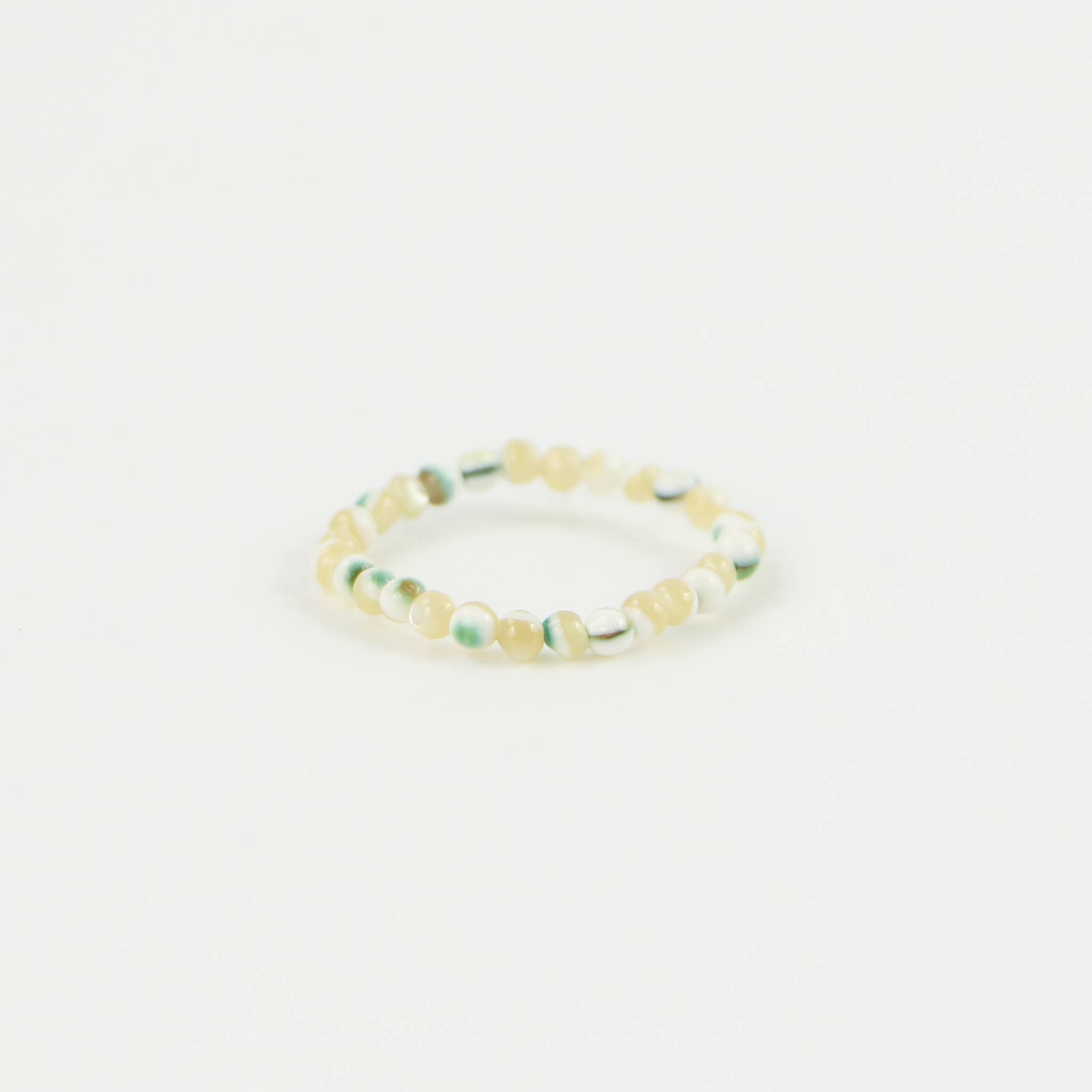 Pineapple Island - Wholesale Band/Stacked Ring - Kualoa Beaded Stretch Ring3