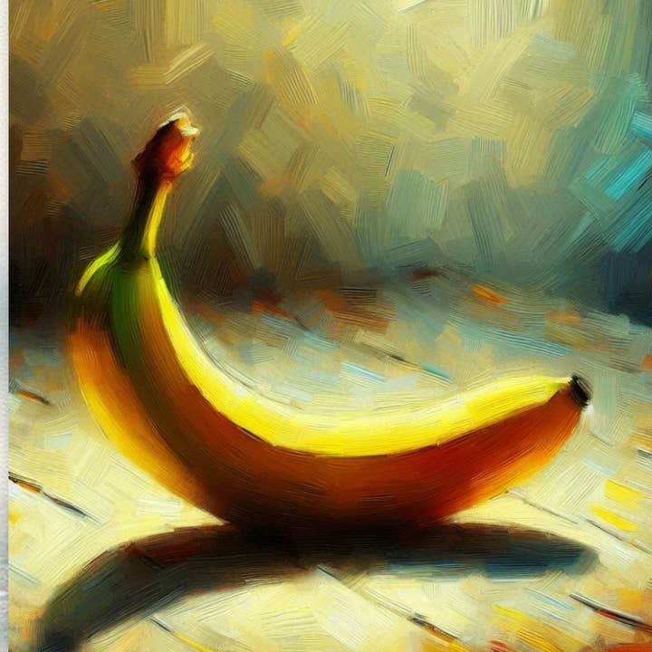 Bananfrugt Køleskabsmagnet - små ting til køkkenet for engroshandel hos frostedgrey