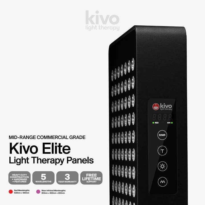 Kivo Elite Panels: Mid-Range Commercial Grade Light Therapy Panels for wholesale by Kivo Red Light Therapy