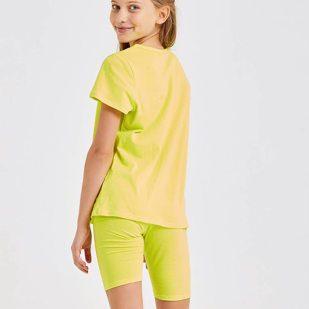 Good Girl – Großhandel Top- & Shorts-Set – Kinder – Kinder Tiger Grafiktop und kurzes Set9