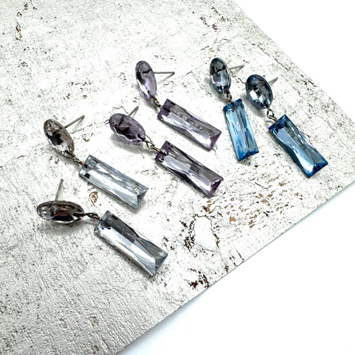 Baguette Shine On Øreringe for engroshandel hos Leetie Lovendale