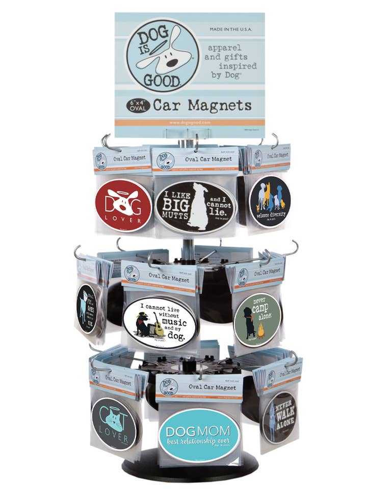 Espositore da banco magnetico auto per la vendita all'ingrosso da parte di Dog is Good