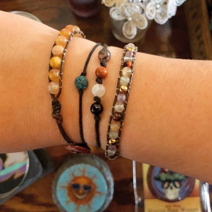 Jewels For Hope - Wholesale Aromatherapy Bracelet - Aromatherapy Lava Stone Wish Bracelet4