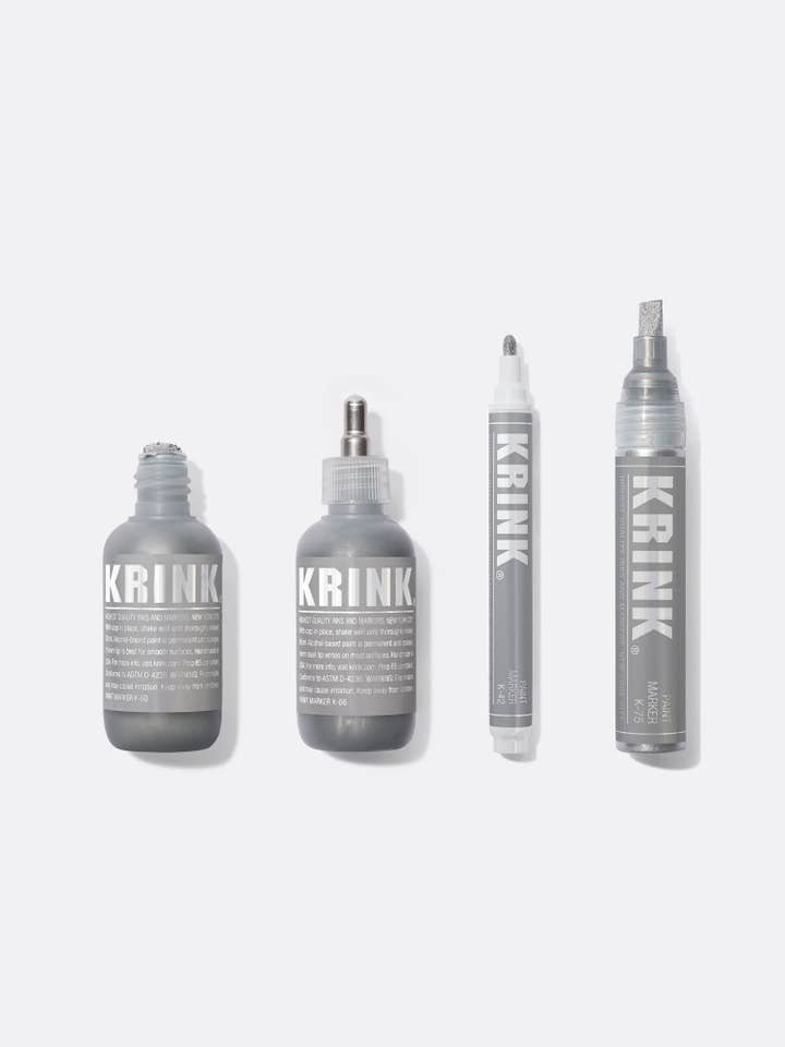 Silver Paint Marker Set for wholesale by Krink