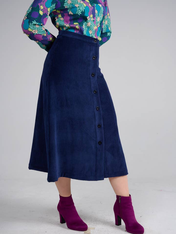 JINOU VELOURS MARINE pour la vente par MADE IN SENS