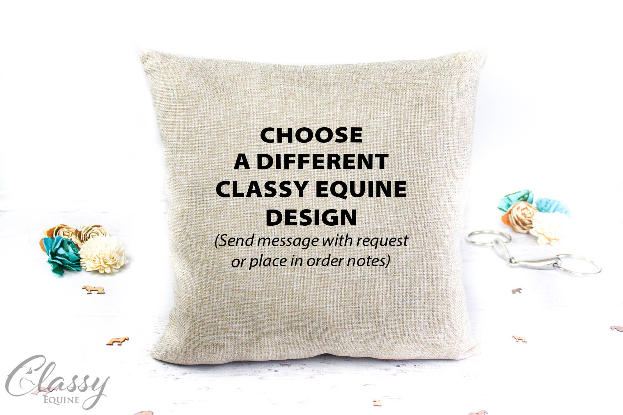 Classy Equine - Vente Housse de coussin - Housse de coussin cheval de dressage - Cadeaux équestres14