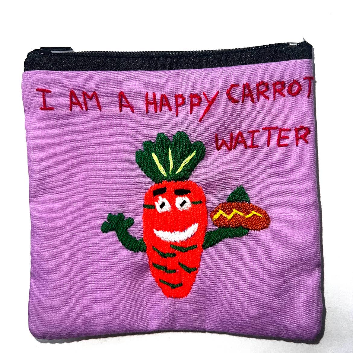 Wooven - Wholesale Pouch - Women's - "Chalee" Small Hand Embroidered Pouches by Hmong Youth in Laos51