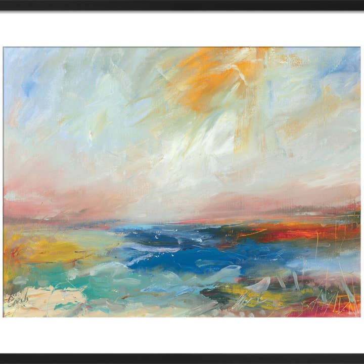 Renouvellement Impression d'Art Encadrée par Lesley Birch pour la vente par The Art Guys