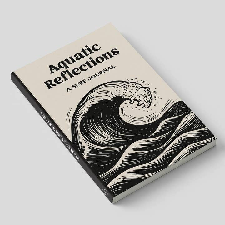 Aquatic Reflections Surf Journal for wholesale by Kassia+Surf