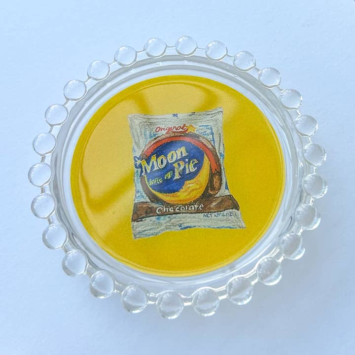 Ware Your Snacks - Wholesale Decorative Plate/Dish/Bowl - Moon Pie Trinket Dish