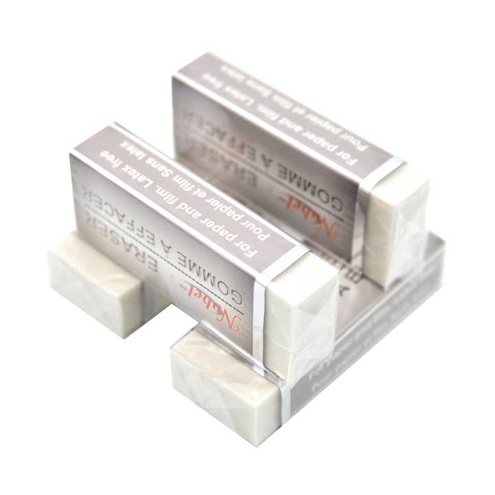 Nobel Artist's White Vinyl Eraser for wholesale by Nobel Arts