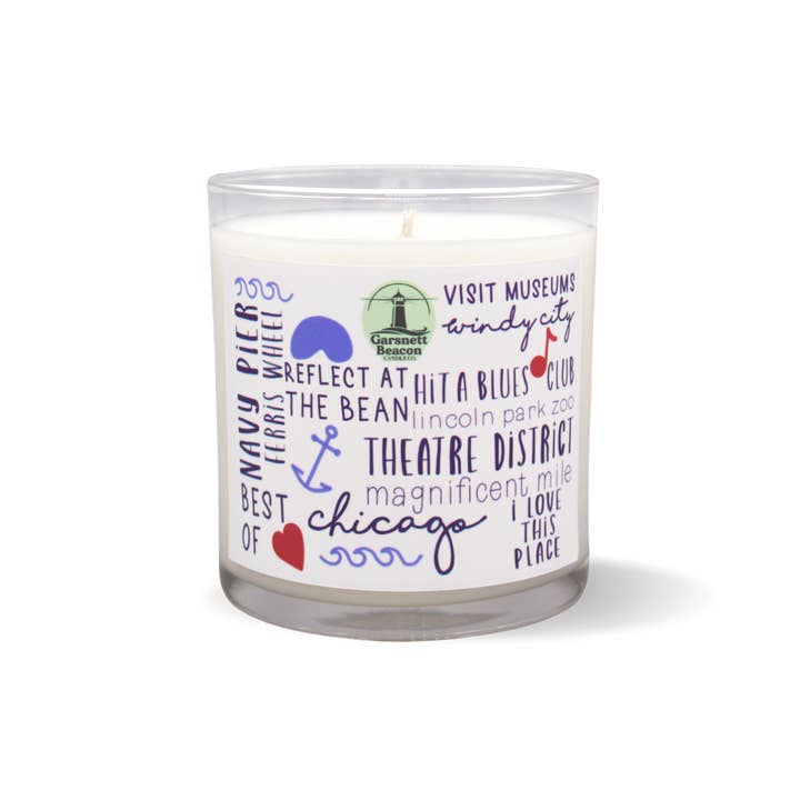 Garsnett Beacon Candle Co. - Wholesale Jar/Filled Candle - Chicago Illinois - Things to Do Scented Candle2