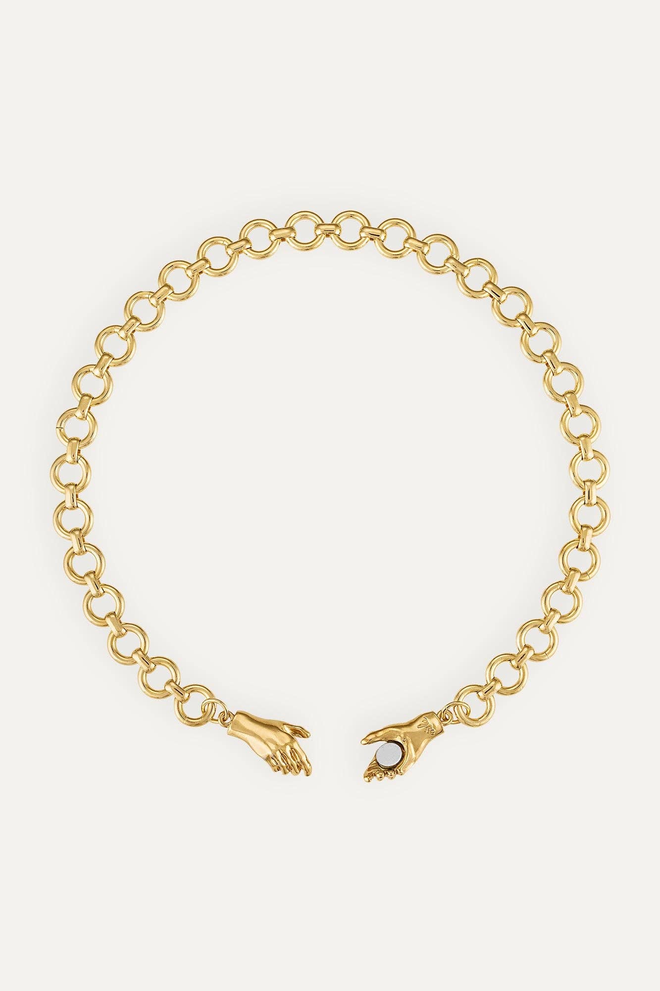 MLE - Wholesale Link & Chain Necklace - Gentlewoman's Agreement® Necklace in Gold2