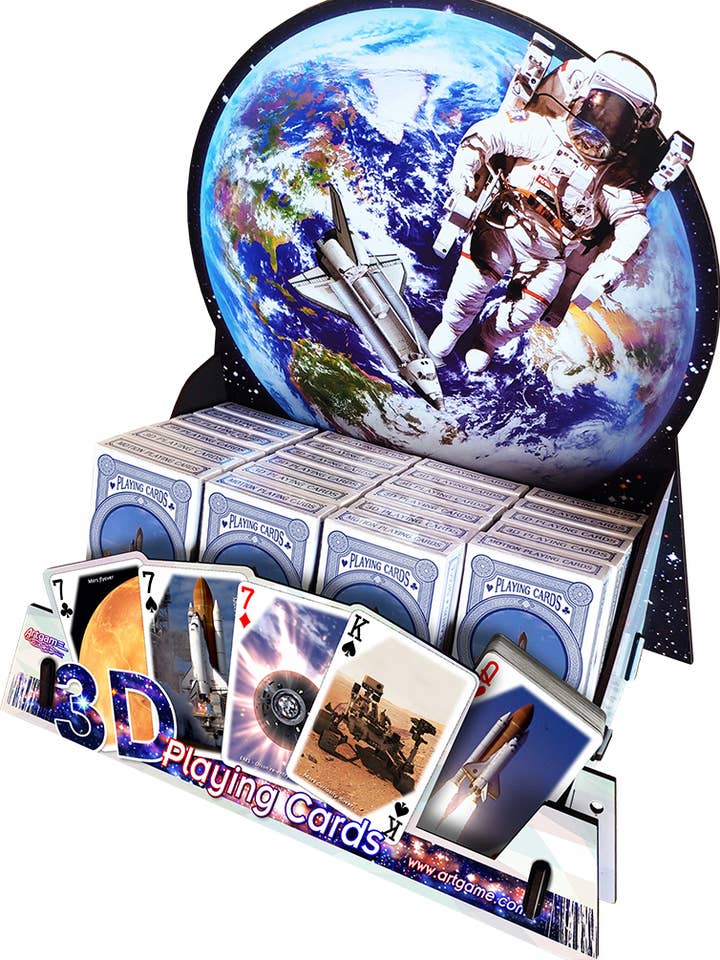 Outer Space Playing Cards - 24 Decks + Display + Demo Deck for wholesale by Artgame Ltd.