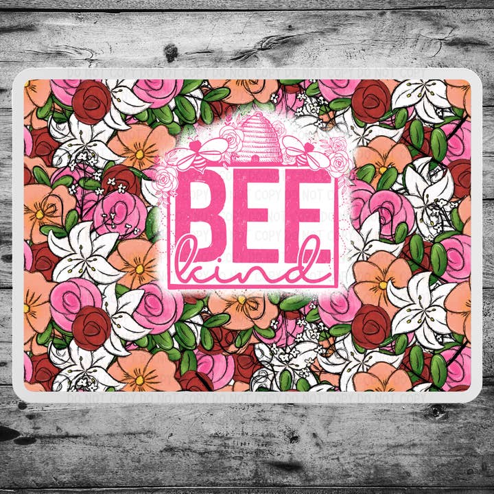 Mouse Pads Bee Kind por atacado de Antisocial Designs