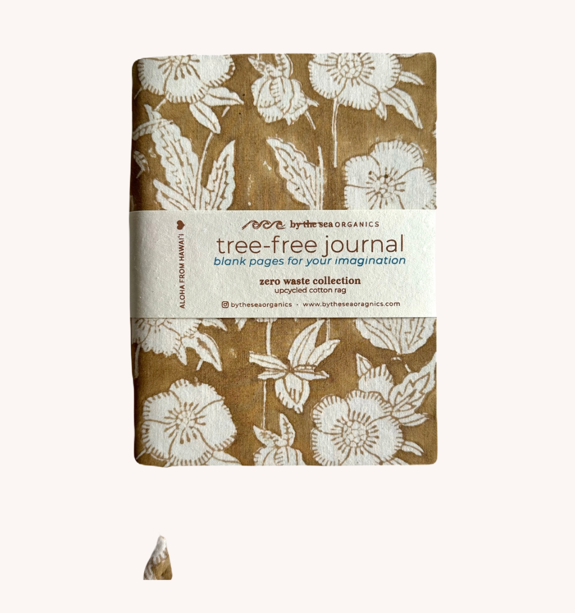 By The Sea Organics – Großhandel Tagebuch – BAUMWOLL-JOURNAL REGENBOGEN-KOLLEKTION - 6"x 8"18