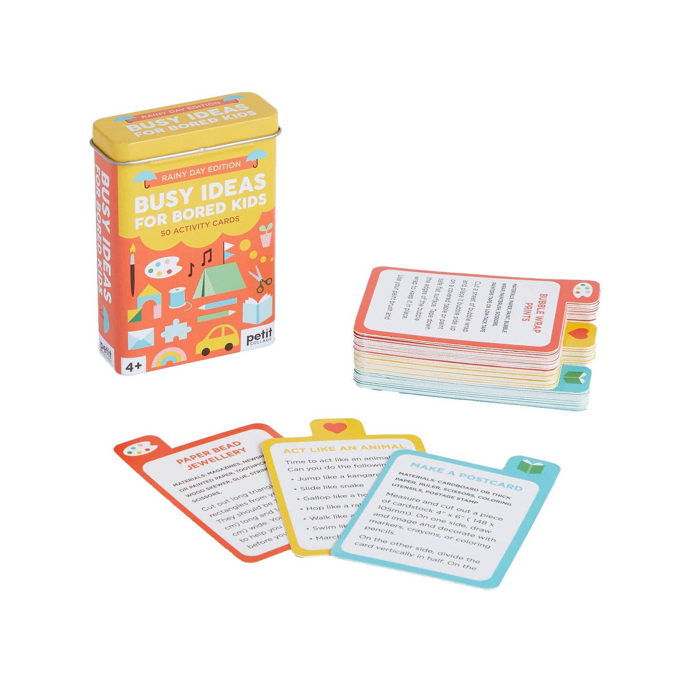 Chronicle Books - Wholesale Learning Cards - Kids & Baby - Busy Ideas for Bored Kids: Rainy Day Edition2