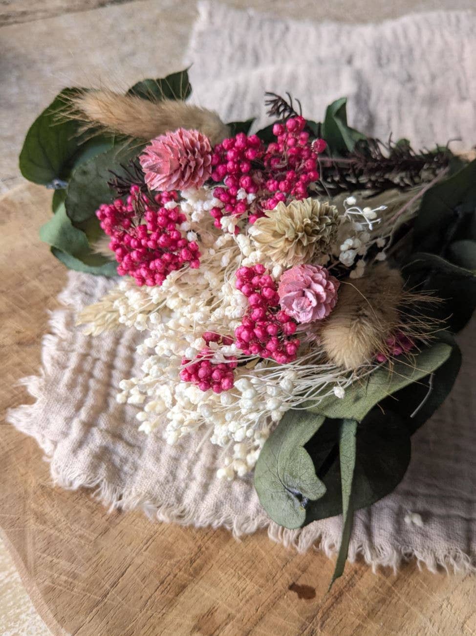 Maison Oline - Wholesale Dried/Pressed Flowers - Daisy🩷- Small bouquet of natural dried flowers4