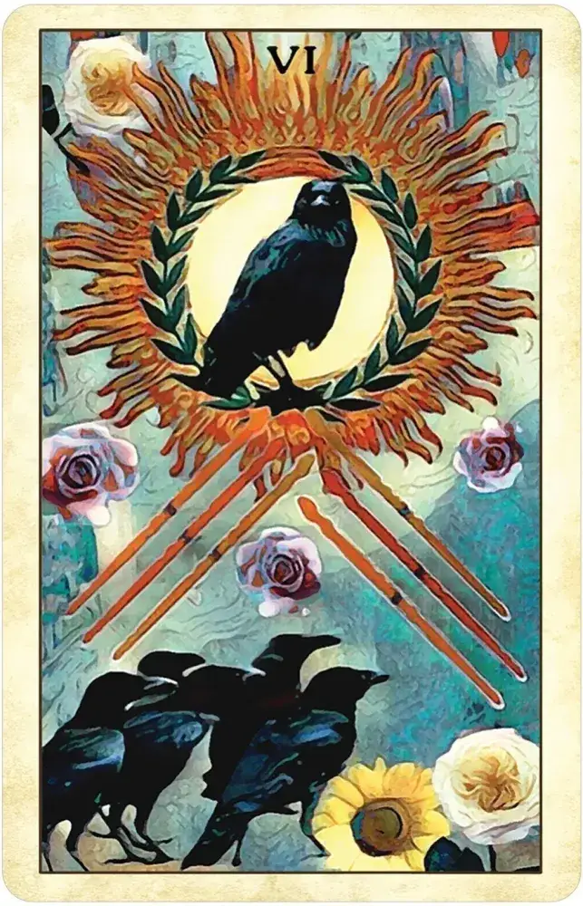 U.S. Games Systems Inc. - Wholesale Tarot Cards - Crow Tarot Pocket Edition3