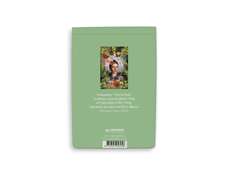 MUSEUM WEBSHOP - Wholesale Notepad - Blank blocnote A6, Frida Kahlo1