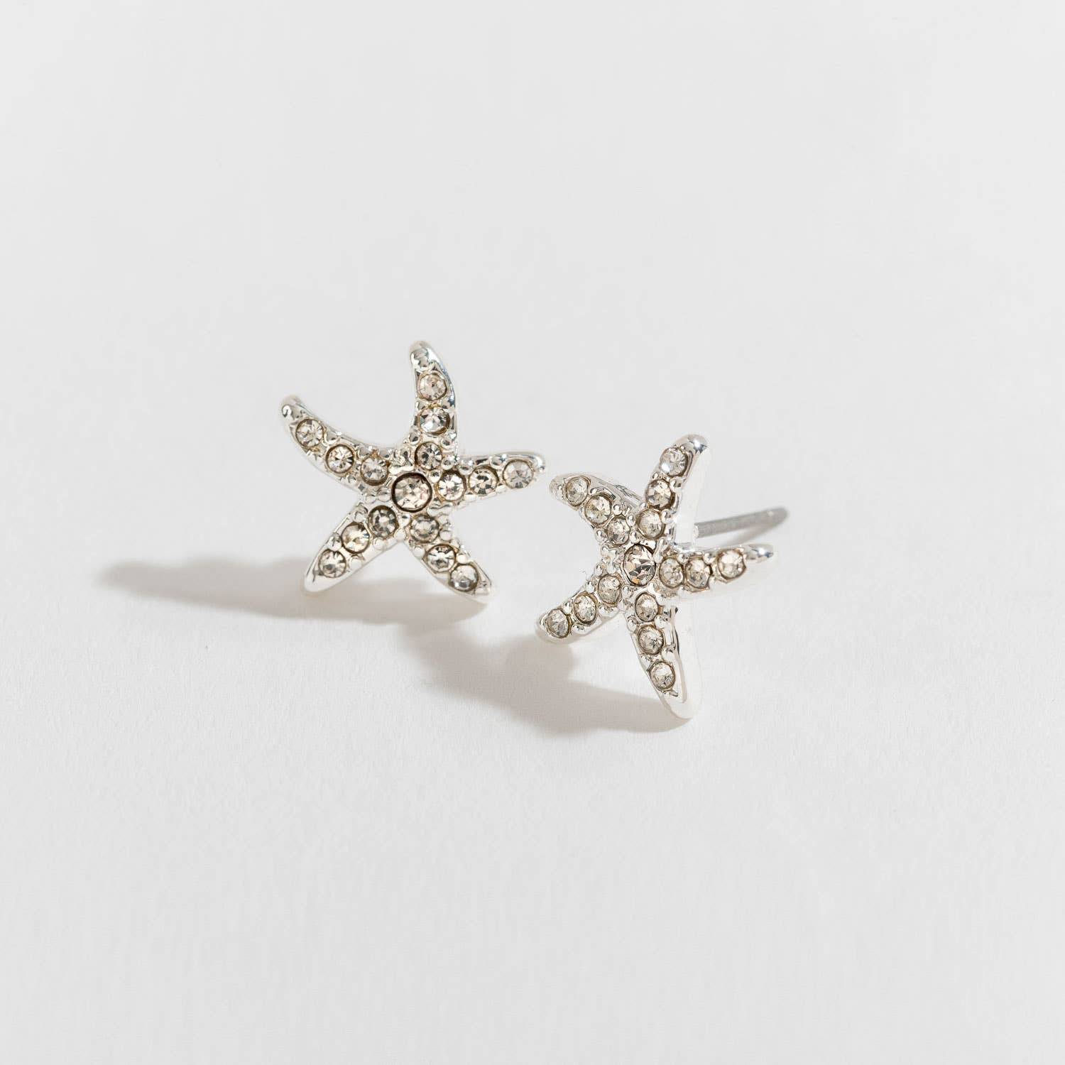 Howard's - Wholesale Stud/Post Earrings - Silver Starfish Ear Sense Stud Earrings1