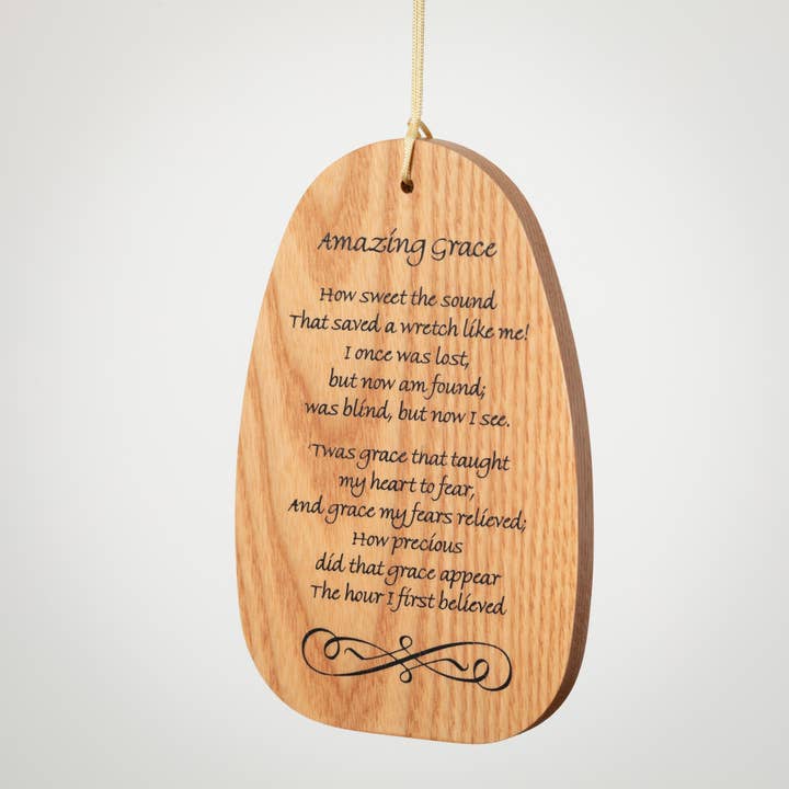 Woodstock Chimes - Wholesale Wind Chime - Woodstock Reflections™ Amazing Grace® - Large