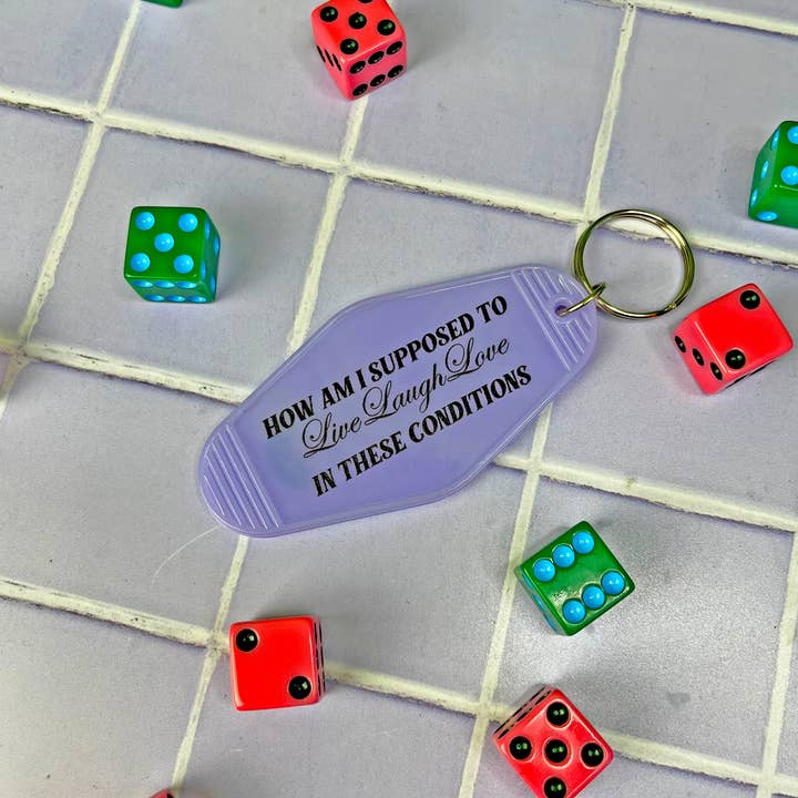 A Shop of Things - Wholesale Keychain - Women's - These Conditions Keychain