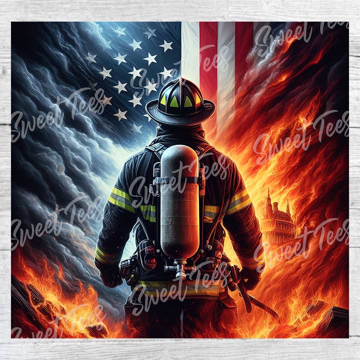 Taza de Bombero Rescate de Incendios Transferencia por Sublimación para venta al por mayor de Sweet Tees