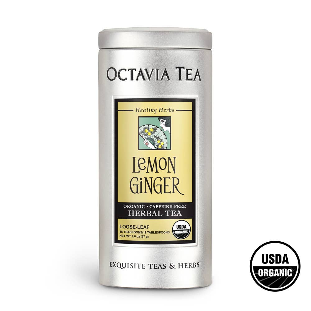 Octavia Tea - Wholesale Health/Detox Tea - Lemon Ginger - Organic2