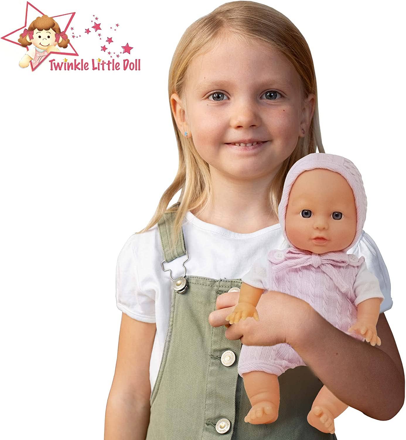 The New York Doll Collection - Vente Poupée – enfant - Poupée réaliste de 12 pouces avec corps souple, rose1